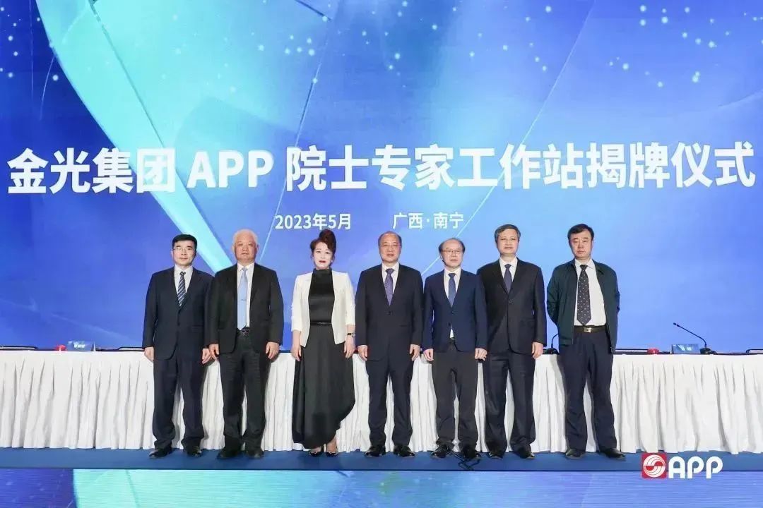 金光集團(tuán)APP院士專家工作站揭牌儀式在南寧舉行